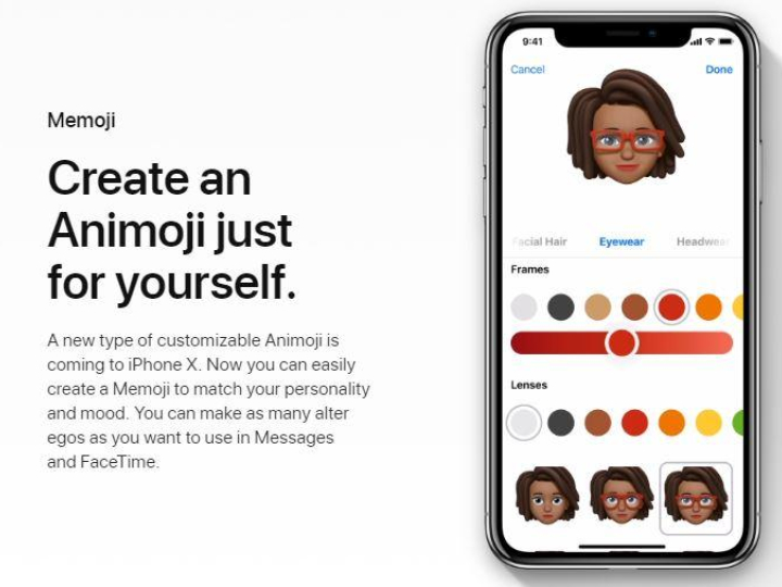 Memojis - Personalisierbare Avatare