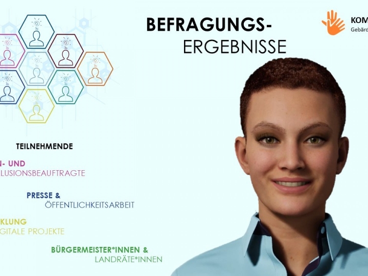 Kommunaler Gebärdensprach-Avatar (KGA) - Befragungsergebnisse zu Anforderungen und Wünschen von Kommunen und Kreisen